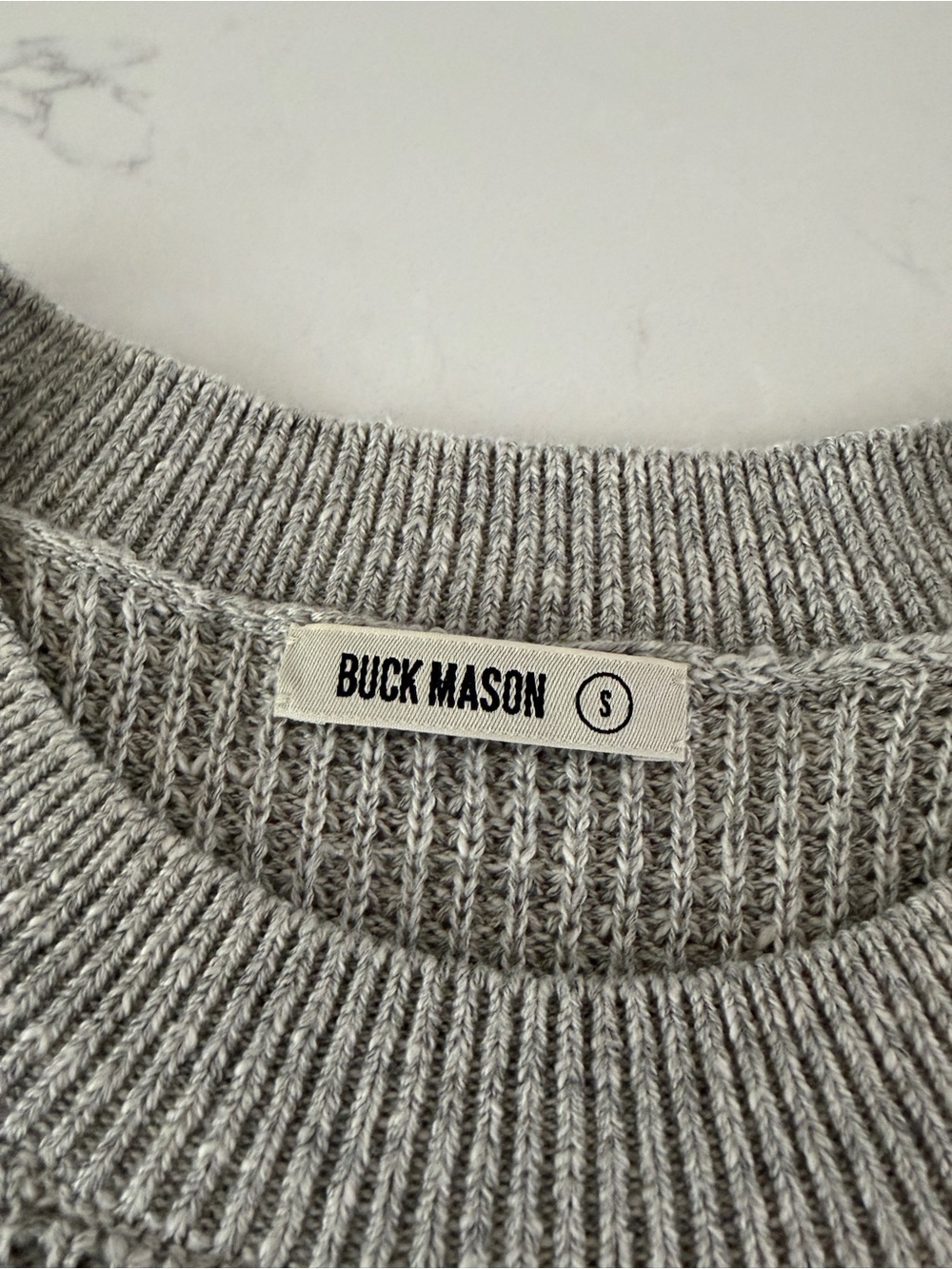 Buck Mason Seafarer Shrunken Crew - Picture 3 of 3